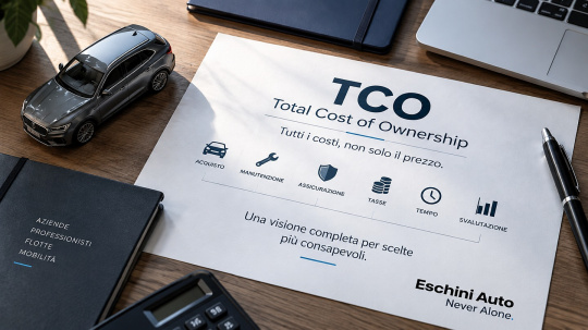 TCO aziendale: cos'è e i vantaggi del Noleggio a Lungo Termine