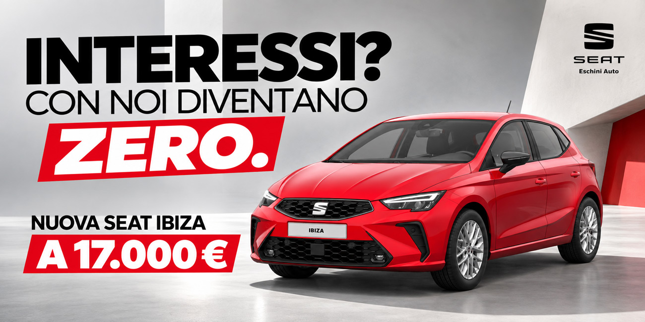 Nuova SEAT Ibiza a 17.000 €