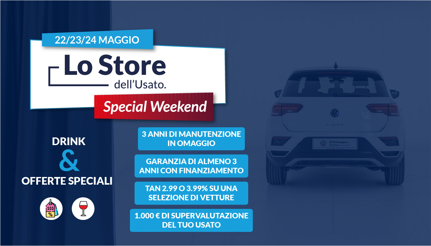Special Weekend // 22/23/24 maggio