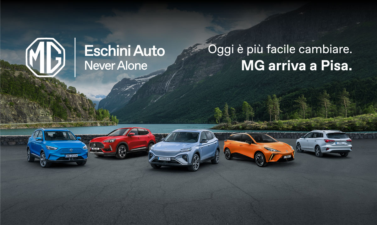 MG Motor arriva a Pisa in un nuovo showroom Eschini Auto