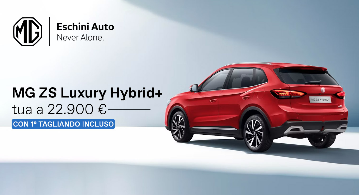 MG ZS Hybrid+ Luxury in promozione